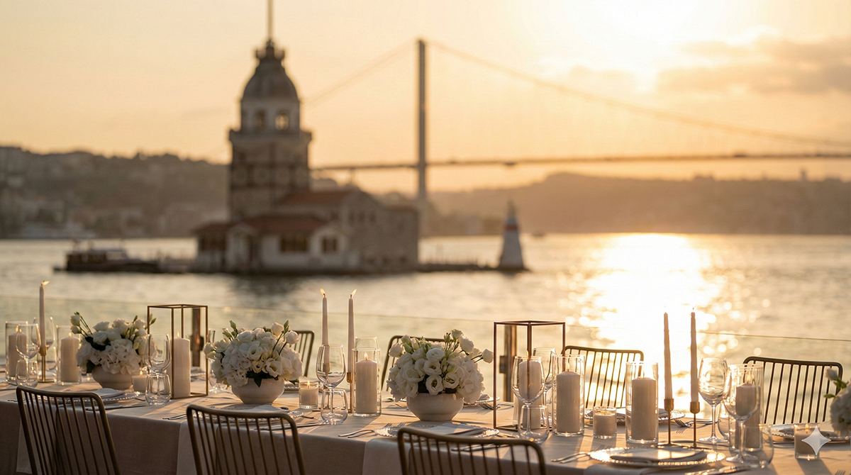 Boğaz’da En Romantik Düğün Rotaları