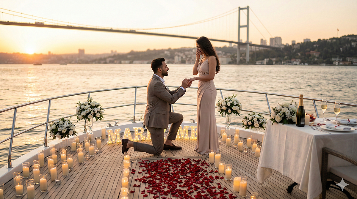 Romantik Teknede Evlenme Teklifi Nasıl Yapılır?