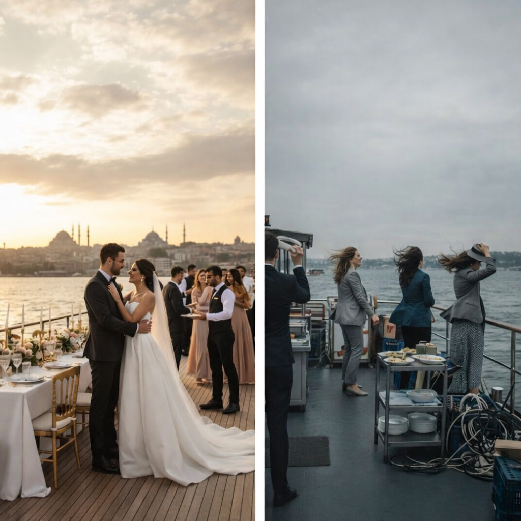 Teknede Düğün Yapmanın Avantajları ve Dezavantajları