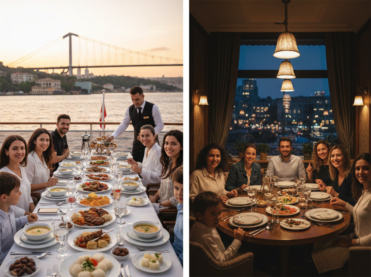 Teknede İftar mı Restoranda İftar mı? Fiyat & Deneyim Karşılaştırması